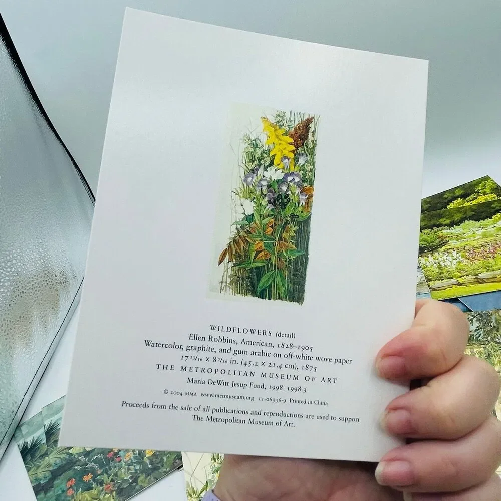 Metropolitan Museum of Art American Watercolors Boxed Set 32 Notecards 8 Designs